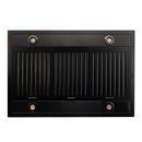 ZLINE 42 in. Convertible Vent Island Mount Range Hood in Black Stainless Steel (BSGL2iN-42)