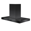 ZLINE 36 in. Convertible Island Mount Range Hood in Black Stainless Steel (BSKE2iN-36)