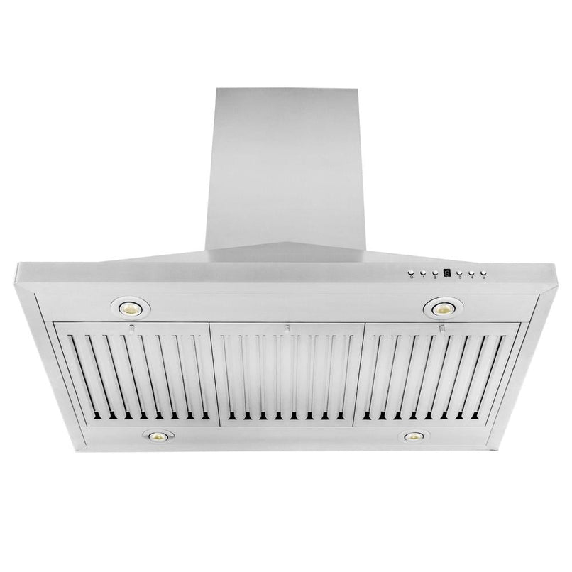 ZLINE 30 in. Convertible Vent Island Mount Range Hood in Stainless Steel (GL1i-30)