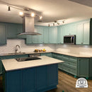 ZLINE 36 in. Convertible Vent Island Mount Range Hood in Stainless Steel and Glass (GL14i-36)