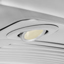 ZLINE 30 in. Convertible Vent Island Mount Range Hood in Stainless Steel and Glass (GL9i-30)