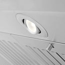 ZLINE 30 in. CrownSound™ Ducted Vent Island Mount Range Hood in Stainless Steel with Built-in Bluetooth Speakers (GL1iCRN-BT-30)