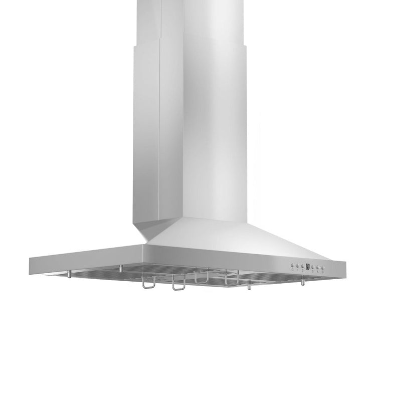 ZLINE 30 in. Convertible Vent Island Mount Range Hood in Stainless Steel (GL2i-30)