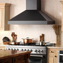ZLINE 48 in. Designer Series Ducted Wall Mount Range Hood in Oil-Rubbed Bronze (8667B-48)