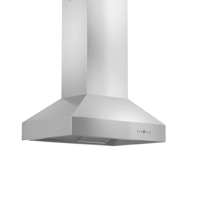 ZLINE 42 in. Ducted Island Mount Range Hood in Outdoor Approved Stainless Steel (697i-304-42)