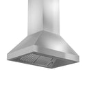 ZLINE 30 in. Ducted Island Mount Range Hood in Stainless Steel (597i-30) side, under.