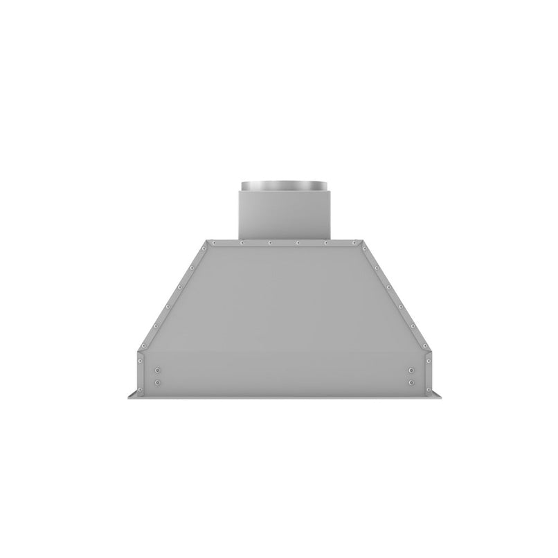 ZLINE 28 in. Ducted Wall Mount Range Hood Insert in Outdoor Approved Stainless Steel (695-304-28) front.