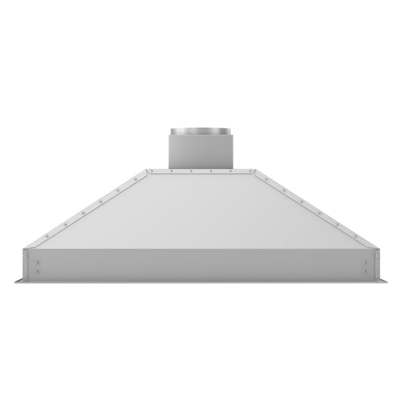 ZLINE 46 in. Ducted Wall Mount Range Hood Insert in Outdoor Approved Stainless Steel (721-304-46) front.