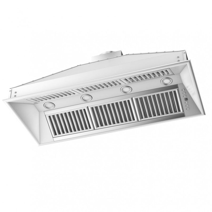 ZLINE 52 in. Ducted Wall Mount Range Hood Insert in Stainless Steel (721-52)