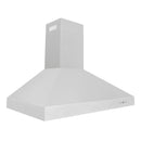 ZLINE 48 in. Professional Ducted Wall Mount Range Hood in Stainless Steel (697-48) top.