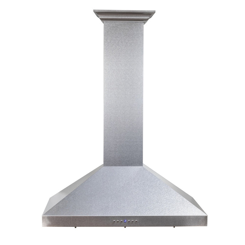 ZLINE 30 in. Convertible Vent Wall Mount Range Hood in Satin Stainless Steel (8KL3S-30) front.