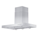 ZLINE 36 in. Convertible Vent Wall Mount Range Hood in Stainless Steel (KE-36) under.