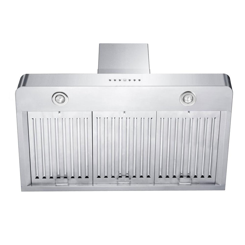 ZLINE 30 in. Convertible Vent Wall Mount Range Hood in Stainless Steel (KF2-30) bottom.