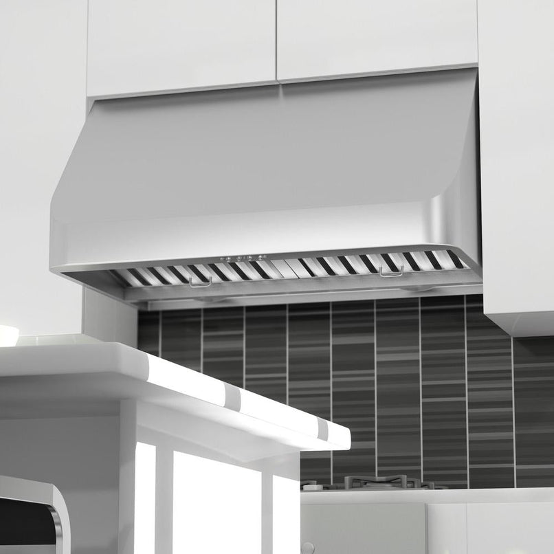 ZLINE 48 in. Convertible Vent Under Cabinet Range Hood in Stainless Steel (520-48)