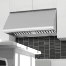 ZLINE 48 in. Convertible Vent Under Cabinet Range Hood in Stainless Steel (527-48) under.