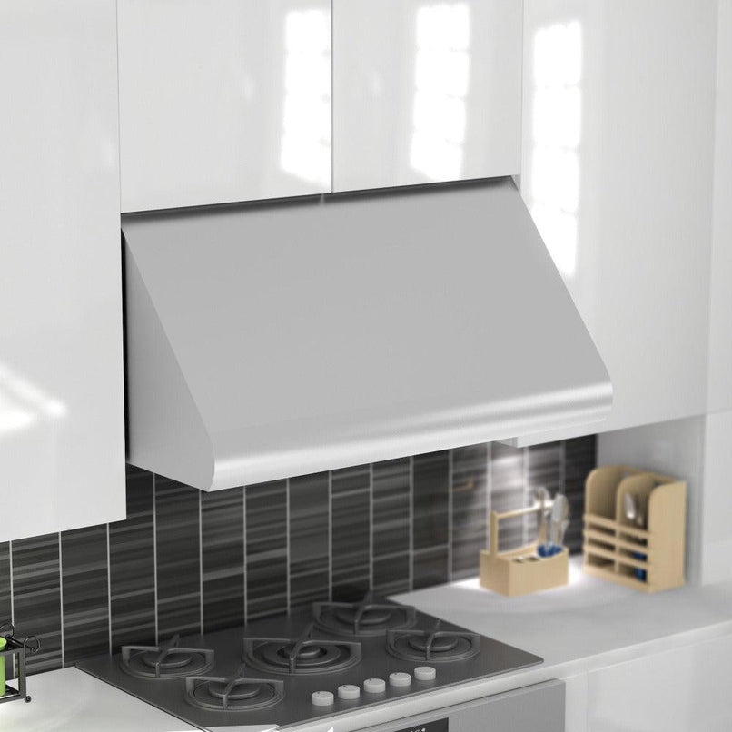 ZLINE 36 in. Convertible Vent Under Cabinet Range Hood in Stainless Steel (527-36) under.