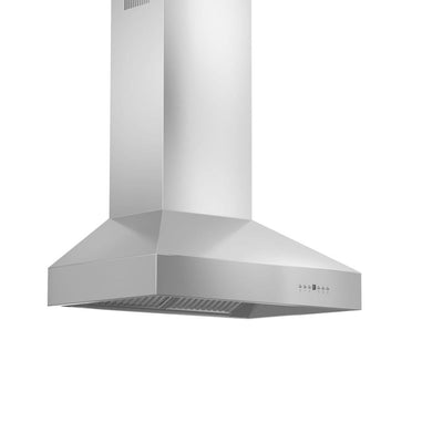 ZLINE 30 in. Professional Convertible Vent Wall Mount Range Hood in Stainless Steel (667-30)