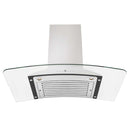 ZLINE 36 in. Convertible Vent Wall Mount Range Hood in Stainless Steel and Glass (KN-36)