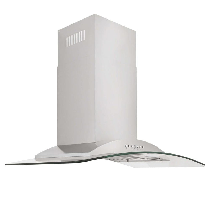 ZLINE 30 in. Convertible Vent Wall Mount Range Hood in Stainless Steel and Glass (KN-30)