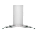 ZLINE 30 in. Convertible Vent Wall Mount Range Hood in Stainless Steel and Glass (KN4-30)