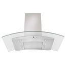 ZLINE 30 in. Convertible Vent Wall Mount Range Hood in Stainless Steel and Glass (KN4-30)