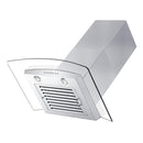 ZLINE 36 in. Convertible Vent Wall Mount Range Hood in Stainless Steel and Glass (KZ-36)