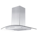 ZLINE 30 in. Convertible Vent Wall Mount Range Hood in Stainless Steel and Glass (KZ-30)