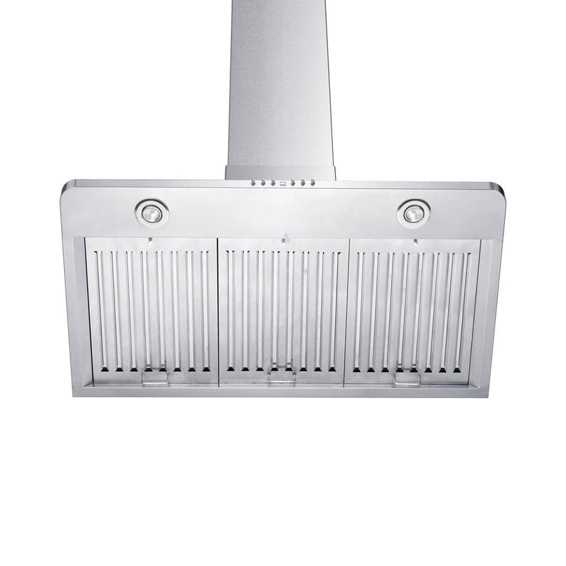 ZLINE 36 in. Convertible Vent Wall Mount Range Hood in Stainless Steel (KF1-36)
