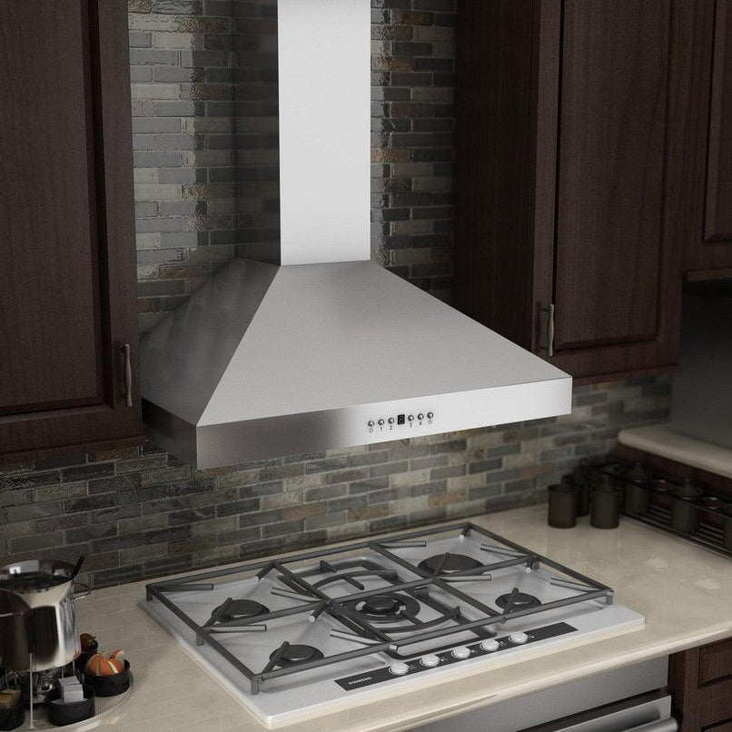 ZLINE 42 in. Convertible Vent Wall Mount Range Hood in Stainless Steel (KL3-42)