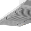 ZLINE 30 in. CrownSound™ Ducted Vent Wall Mount Range Hood in Stainless Steel with Built-in Bluetooth Speakers (KL2CRN-BT-30)