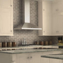 ZLINE 48 in. Convertible Vent Wall Mount Range Hood in Stainless Steel with Crown Molding (KL2CRN-48)