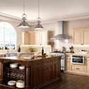 ZLINE 30 in. Convertible Vent Wall Mount Range Hood in Stainless Steel with Crown Molding (KL2CRN-30)