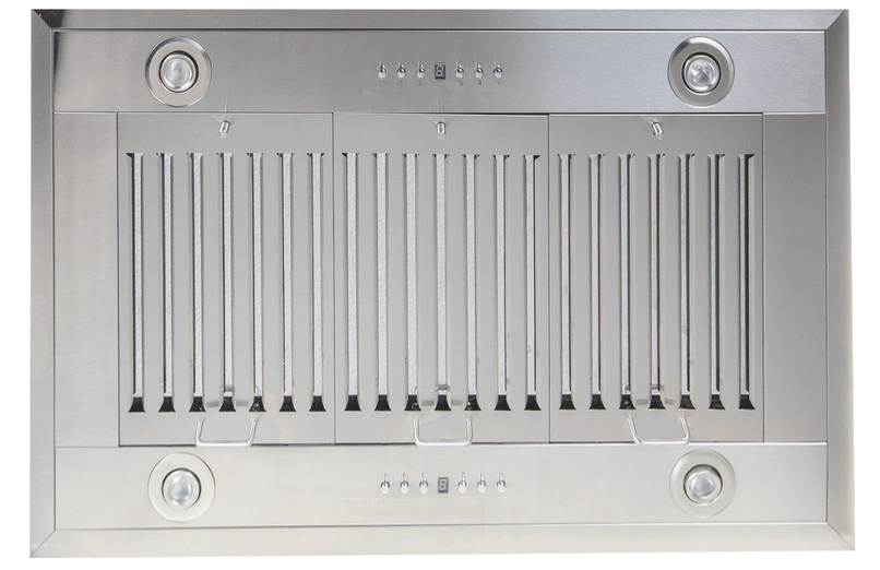 ZLINE 36 in. Convertible Vent Wooden Island Mount Range Hood in Black (KBiCC-36)