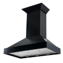 ZLINE 30 in. Convertible Vent Wooden Wall Mount Range Hood in Black (KBCC-30)