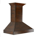 ZLINE 48 in. Convertible Vent Wooden Wall Mount Range Hood in Walnut