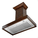 ZLINE 30 in. Convertible Vent Wooden Wall Mount Range Hood in Walnut (KBRR-30)