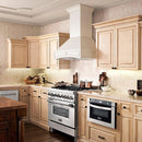 ZLINE 30 in. Convertible Vent Wooden Wall Mount Range Hood in Cottage White (321TT-30)